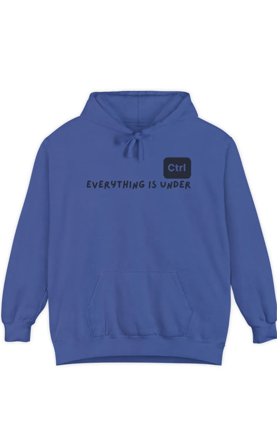 Women's Medium Heavy Hoodie "Everything is under control"