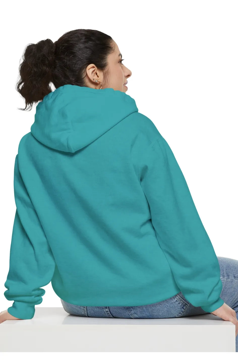 Women's Medium Heavy Hoodie "Everything is under control"