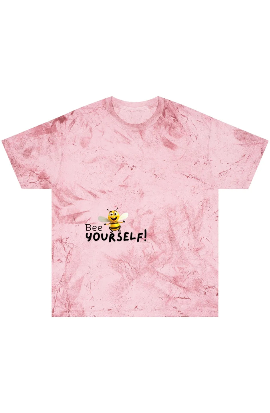 Women's Midweight Color Blast Tee "Bee Yourself"